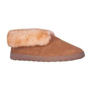 NEW CLOUD NINE men's sheepskin bootie in chestnut